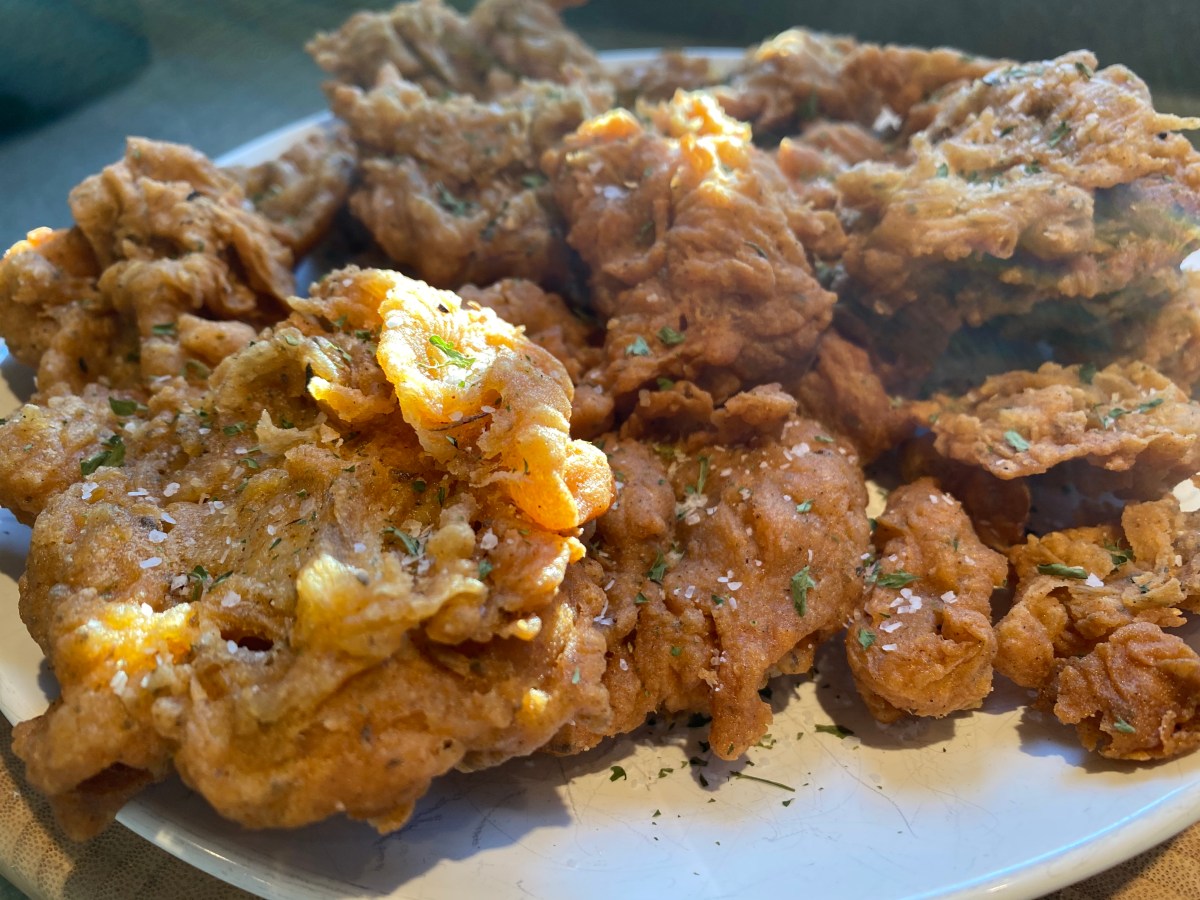 Vegan Oyster Mushroom “Fried Chicken”